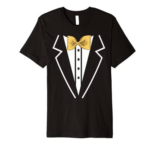 Bow Tie Pasta Tuxedo Premium T-shirt