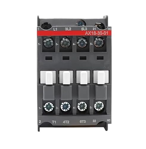 Contacteur AX18-30-01 3P 1NC 18A pour circuit alternatif AC220-230V