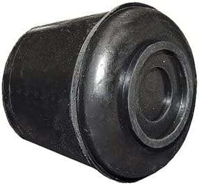 F31930SB Furniture Leg Tip, Black Rubber, 3/4-In. - Quantity 50