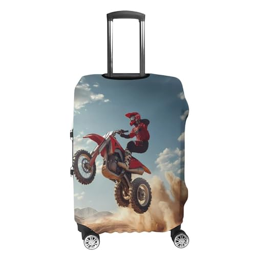 Three Wheeler Motocross Luggage Cover Suitcase Protector Travel Baggage Covers for Men Women L4