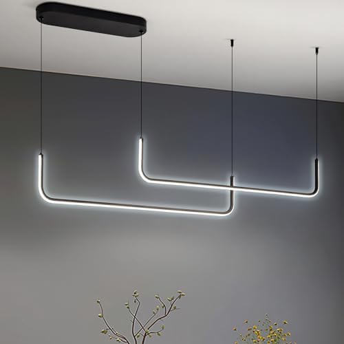 Lámparas LED De Araña Modernas Para Sala De Tar, Luminaria Regulable De Color Dorado Y Negro Para Interior, Salón, Vtíbulo, Lustr, Lampadario - AliExprs 39