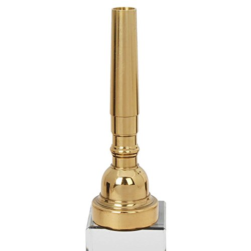 Traderplus Replacement Gold Plated Trumpet Mouthpiece For Yamaha Bach (5C, Golden) #TOP3