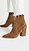 Loeffler Randall Women's Isla Slim Ankle Booties, Cacao, 9 Medium US