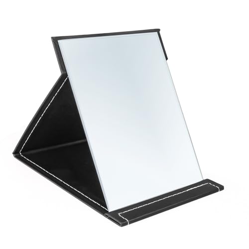 Espejo de maquillaje rectangular 7x10 pulgadas negro