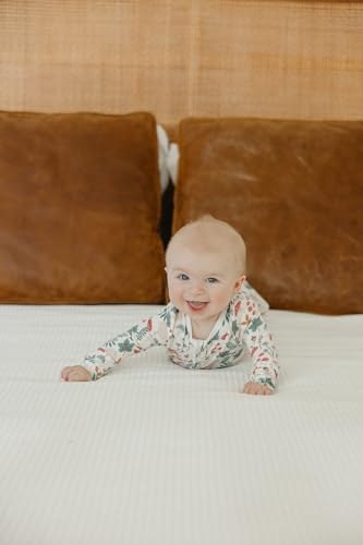 Image of Copper Pearl Baby Zip-Up Footie Pajamas - Soft Stretchy Sleep and Play Footies for Boys and Girls
