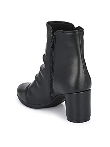 Image of Delize Women mid heel high western boots 57015