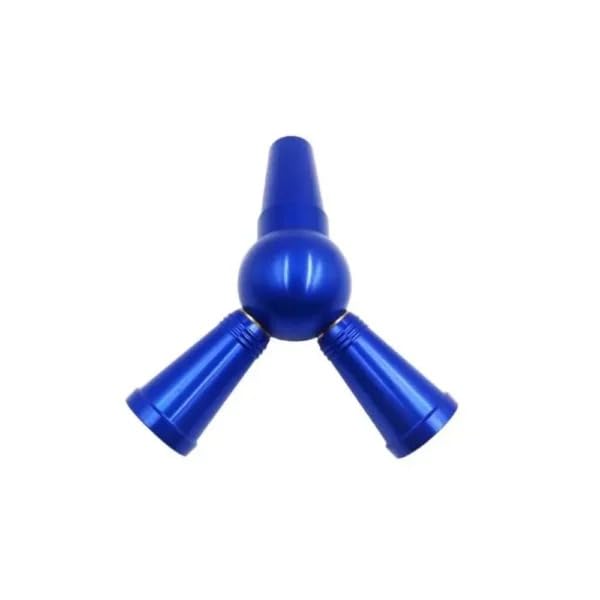 CYRIL - Multi-Connector for Hookah Hose Blue Premium Accessory Secure and Leak-Free Connection Ergonomic Design Multiple Color Options