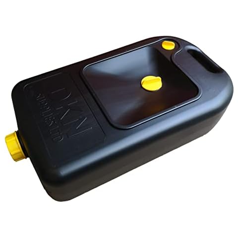 DKN LEISURE 10L Black Oil Drain Container suitable for Motorcycles Cover