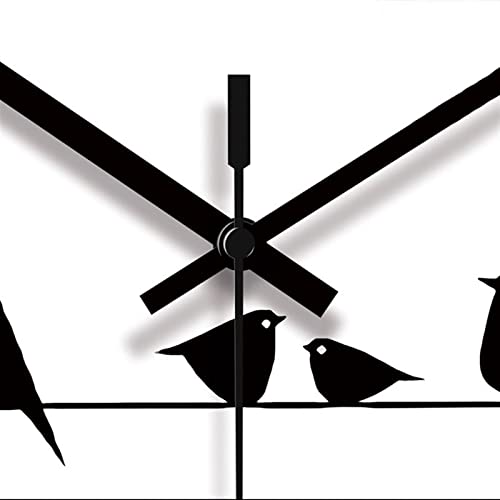 Horloge murale à la mode 10 pouces pendule décorative salon