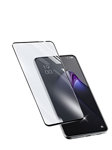 Image of Tempered Glass Screen Protector Compatible For Oppo RENO 8 PRO with Edge-to-Edge Protector and with Easy Installation Kit