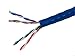 Monoprice Cat5e Ethernet Bulk Cable - Network Internet Cord - Solid, 350Mhz, UTP, CMR, Riser Rated, Pure Bare Copper Wire, 24AWG, 250ft, Blue