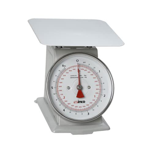 Portion Control Scale - 5 lbs. x 2 oz. Capacity by Winco – Stainless Steel, silver, Model SCAL-66
