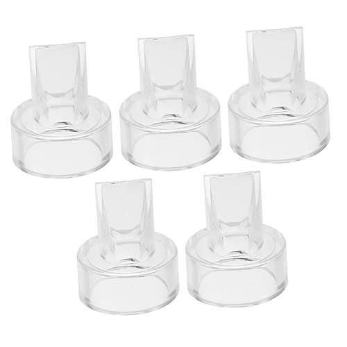 PERSELOSO 5Piezas Válvulas Antirreflujo de Extractores de Compatible con Sacaleches Eléctricos de Accesorios Lactancia