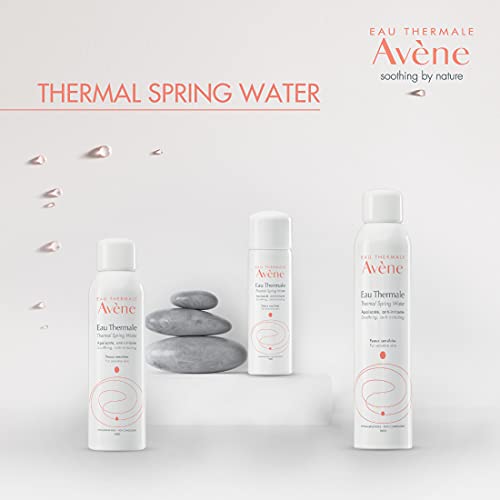 Eau Thermale Avene Thermal Spring Water, Soothing Calming Facial Mist Spray for Sensitive Skin, Fragrance-Free, Alcohol-Free, 1.6 oz.