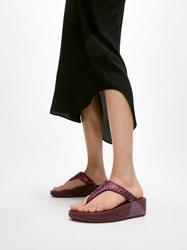 Image of FitFlop Women's Lulu Crystal Toe-Post Sandal