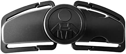 Car Seat Chest Harness Clip Car Seat Safety Belt Clip Buckle Lock Stroller Chest Clip Universal Adjustable Guard for Baby and Kids Trend (Black)