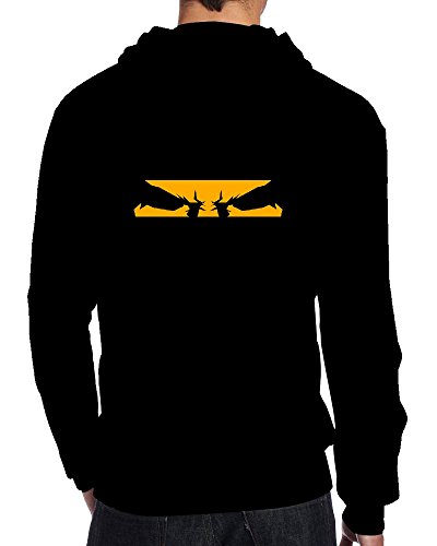 Celeste Luke Mens Hoodies Back Print Sudaderas con capucha personalizadas con capucha I Dont Run DMC Custom Graphic Blend, negro, S, negro, S, negro, S, Negro -, Small
