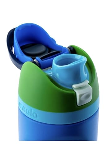 Image of Owala Freesip Water Bottle, 16oz, Green Machine