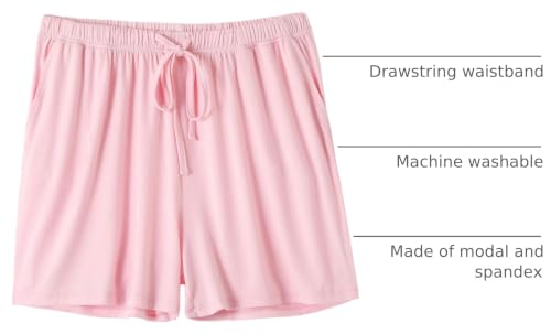 Image of Orrpally Pajama Shorts Womens Lounge Short Sleep Shorts Pajama Bottoms