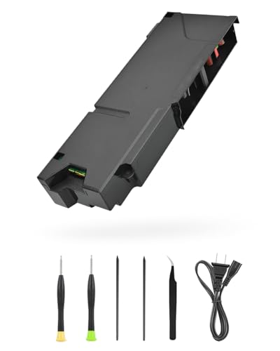 LHM for PS4 Power Supply Replacement ADP-200ER, N14-200P1A CUH-12xx Series (4 pin) Compatible with Repair Tool Kit & Guide