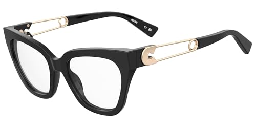 Gafas de Vista Moschino MOS638 Black para Mujeres con Montura Negra Elegante Talla 52/18/145