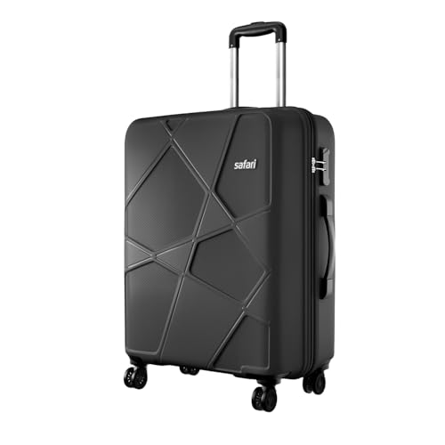 Safari Medium Pentagon Pro 8 Wheels 66Cm Size Checkin Trolley Bag, Hard Case Polypropylene 360º...