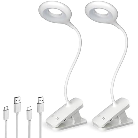 HECDSTLY USB Rechargeable Clip-on LED Light Cover