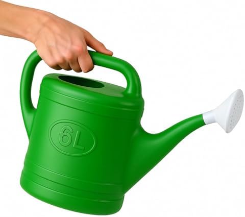 Regadera de plástico, Regadera para Interior y Exterior, regadera...