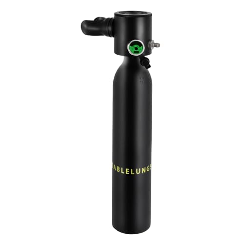 PINYELIN Mini bouteille de plongée 0,5 l pour la plongée en eau peu profonde - Petite bouteille de plongée de 5 à 10 minutes - La bouteille de plongée portable peut être utilisée pour la plongée en