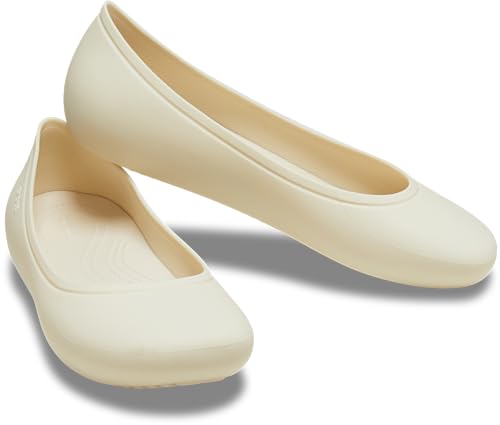 Crocs Women's Classic Brooklyn Flat Stucco3