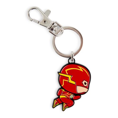 SalesOne DC Comics The Flash Chibi Character Metal Keychain