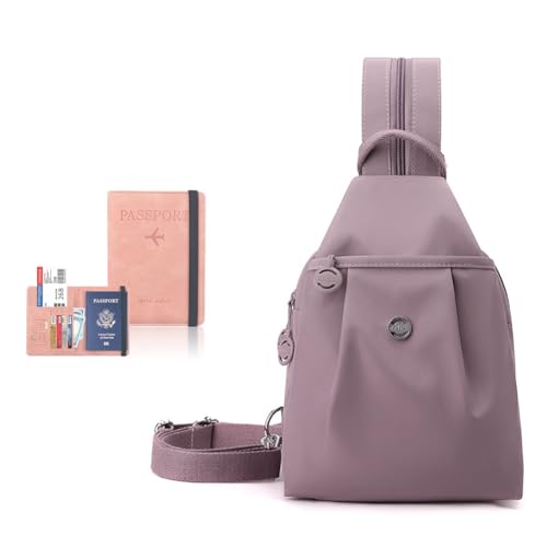 Waterproof 2-Way Commuter Bag, Large Capacity Convertible Shoulder Bag, Oxford Carry Bag, Lightweight Travel Handbag Backpack