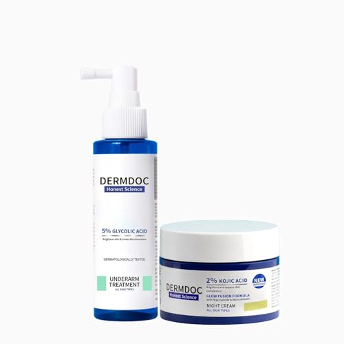 DermDoc Store DermDoc Brighten Up Combo 2% Kojic Acid Night Cream 25g - Image 2