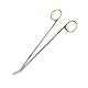 Gima - DeBakey Potts Smith Schere aus Wolframcarbid, mit 45°-Winkel, mit sehr starken Spitzen, die den Chirurgen hohe Präzision gewährleisten, 19 cm, 26508