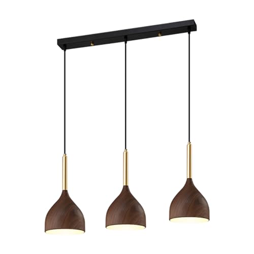 Chandelier industriel E27 anti-éblouissement avec hauteur modulable pour rénovation de cuisine