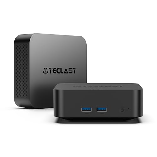 TECLAST Mini PC N20Pro, Intel Alder Lake N95 (fino a 3.4GHz), 16GB DDR4 512GB M.2 SSD Mini Computer(1TB Supportato), piccolo pc WiFi 6/BT 5.0, Dual HDMI, RJ45, USB2.0/3.2, 4K UHD PC Fisso Per Ufficio