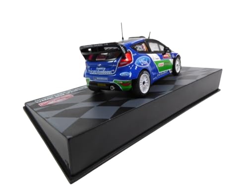 Coche de Rally 1:43 Compatible Ford Fiesta RS WRC 2012 BR4 miniatura 4