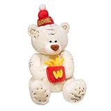 【Cadeau parfait】Ours en Peluche Fourrure Douce, convient pour les anniversaires, les fêtes et les occasions uniques.