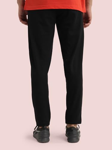 Image of Rupa Bumchums Men's Relaxed Fit Cotton Loungers with Zippered Pockets and Flat Drawstring