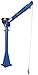 Vestil - WTJ-20-4-DC - Davit Crane, 2000 lb., Reach 51.5 to 87.5, Lift Range 59-1/2 to 106-1/2