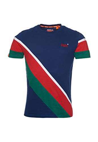 Tee Shirt Tommy Hilfiger Jeans homme bleu marine chiné