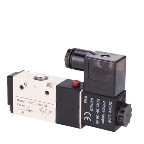Électrovanne 3V210-08 haute précision à commande stable pour vérin pneumatique