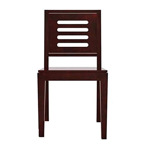 Image of Sheesham Wood Dining Table 4 Seater Set with Chair | Dining Table Set | 4 Seater Dining Table | Dining Table 4 Seater | Dining Room Set | Wooden Furniture | Mahogany Finish