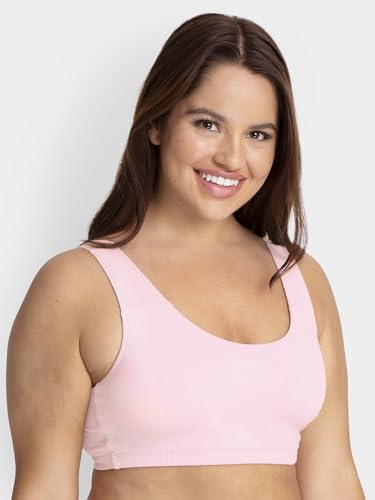 Image of Fruit of the Loom Women's Built Up Tank Style Sports Bra Value Pack