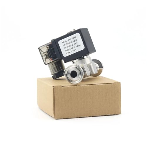 Électrovanne électrique SS304 pour stopper les fuites d'eau et d'air en circuit 24V - 8