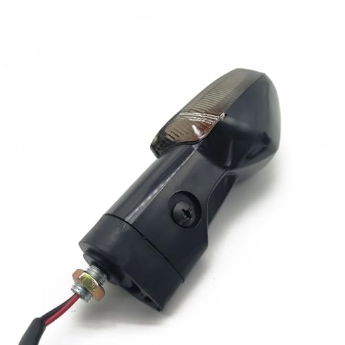 Image of 2PCS Motorcycle Turn Signals Lights Lamp Indicator Blinker Compatible with Honda CBR 250R 300R CB300F CBF125 150 Stunner (Smoke Shell)