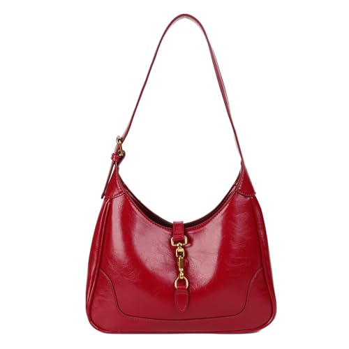 ♥CAPACITÀ: la borsa ha una capacità media con 1 semplice scomparto. C'è abbastanza spazio per le cose essenziali di tutti i giorni come portafogli, occhiali, telefono, contanti, chiavi, penne, rossetto, ecc.