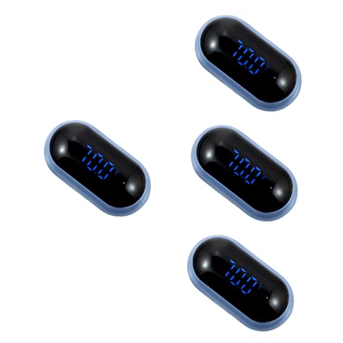 Didiseaon 4pcs Water Temperature Thermometer for Fish Tank Mini Digital Thermometer Aquarium Accessories