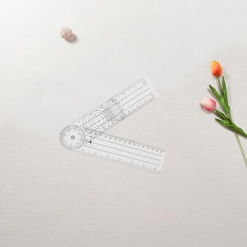 Juego de 4 Goniómetros Plásticos para Medición de Ángulos miniatura 6