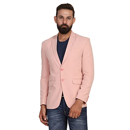 Image of TAHVO Grey Notched Lapel Blazer with Hanky